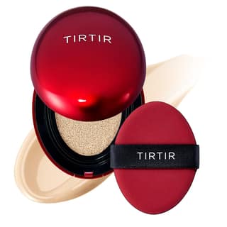 TIRTIR Mask Fit Red Cushion Foundation, Full coverage, Skin fit, Satin Glow Finish, Korean Cushion Foundation #17W FRENCH VANILLA, 18g TIRTIR Mask Fit Red Cushion Foundation, Full coverage, Skin fit, Satin Glow Finish, Korean Cushion Foundation #17W FREN