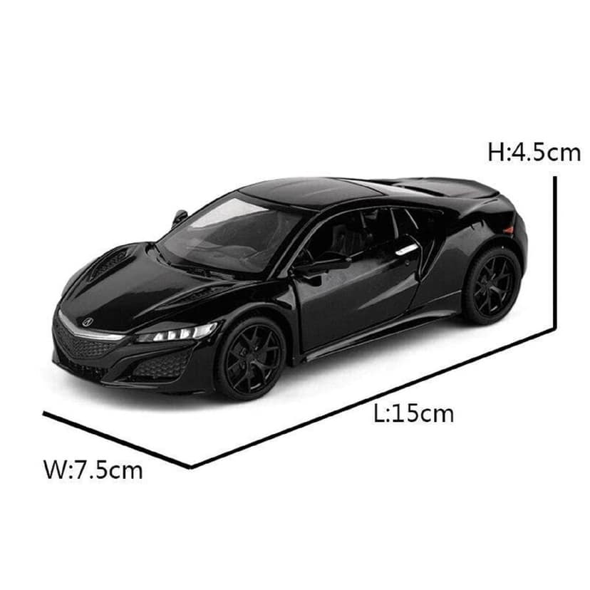 KTRS ENTERPRISE 1:32 Scale NSX Acura with Openable Doors with Sound and Light and Pull Back Action Best Gift Your Children Pack of 1 Pcs view 2