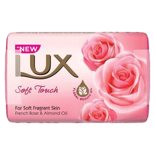 Lux Bathing Soap Soft Touch French Rose And Almond Oil 3 x 150g