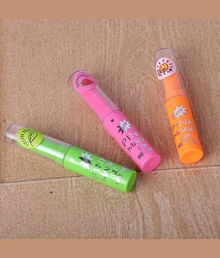 Play Run Pink glossy color changing Lip Gloss (Pack of 3)