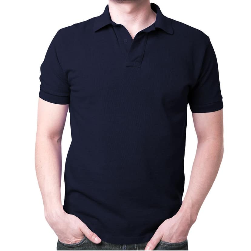 Tshirt for Men Collar Cotton T-shirts Regular Fit Polo T Shirts for Men Half Sleeve Plain Solid Color T shirts for Men