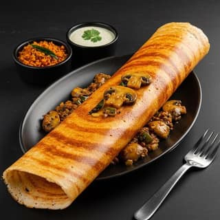 Chilli Mushroom Dosa