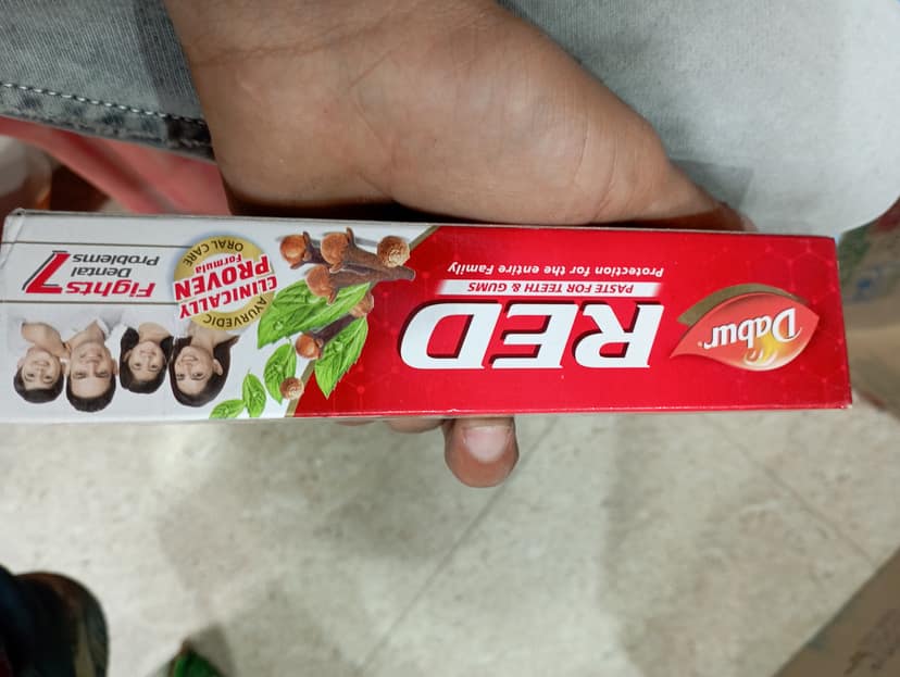 Dabur red paste for teeth