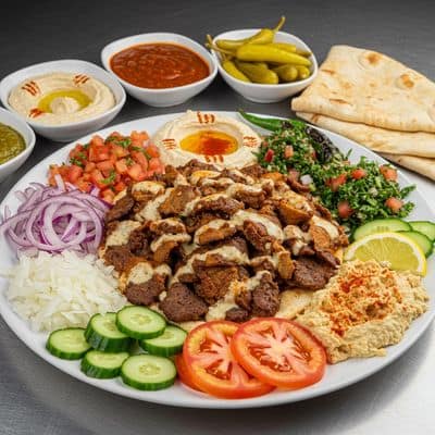 Plate Shawarma