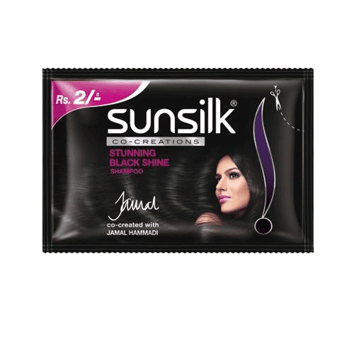 Sunsilk Hair Shampoo Stunning Black Shine Rs.2/-