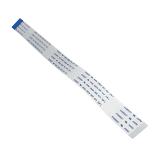 30 Pin 0.5mm Pitch 200mm Reverse Side Connection FFC Ribbon Flexible Flat Cable