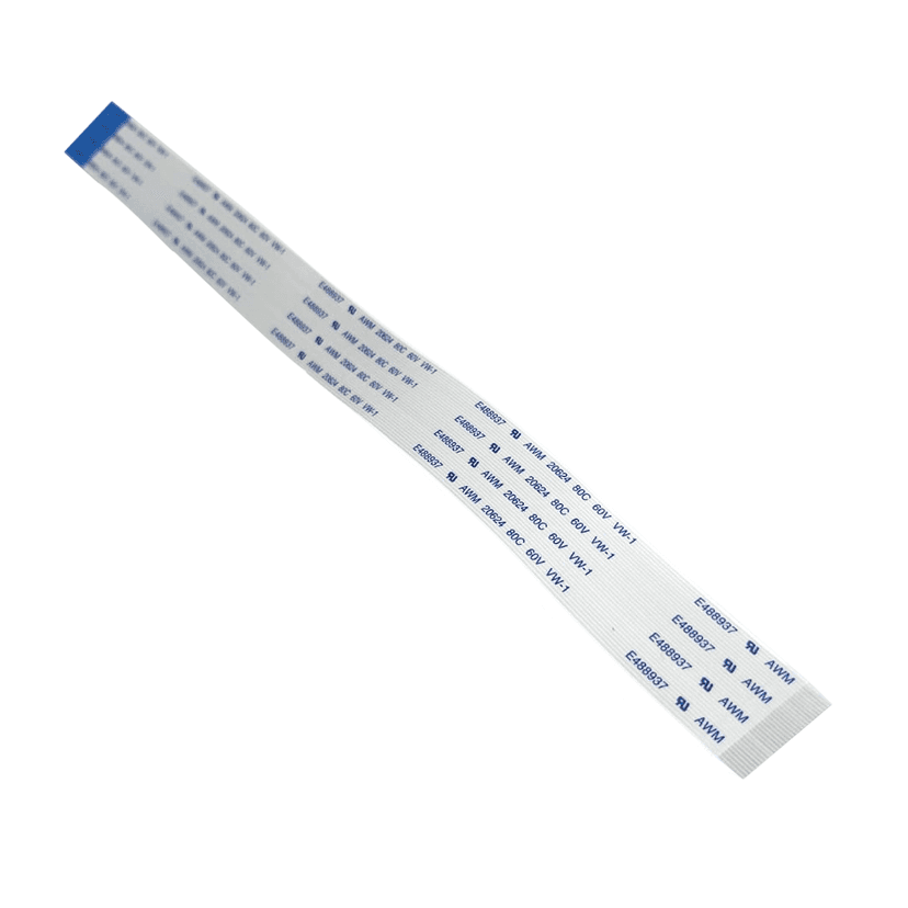 30 Pin 0.5mm Pitch 200mm Reverse Side Connection FFC Ribbon Flexible Flat Cable