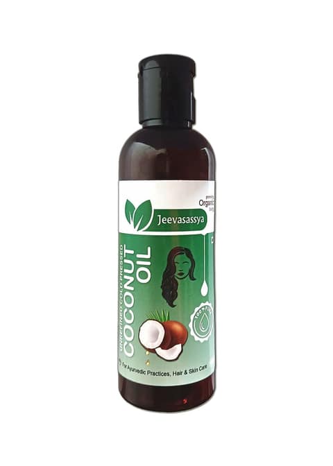 Jeevasassya Unrefined Cold Pressed Coconut Oil 100 ML For Baby Massage, Skin & Hair Care view 2