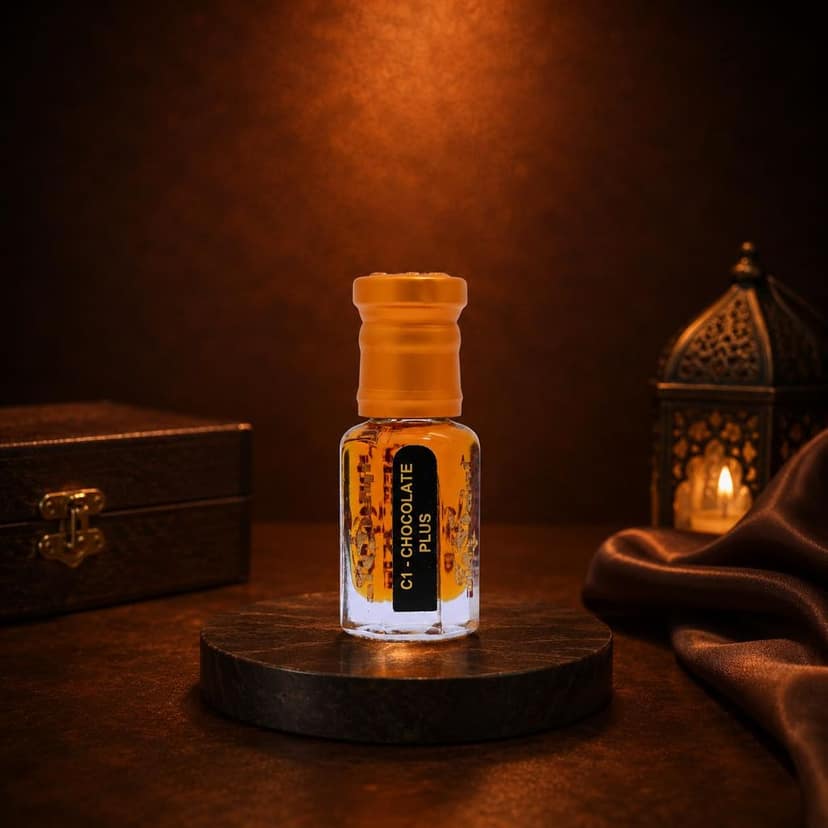 alNaqi Chocolate Plus 6ml - Best Attar for Unisex, Alcohol Free Good Fragrance Attar, Long Lasting Chocolate-Plus-Ittar, Premium Gourmet-Perfume-Oil view 2