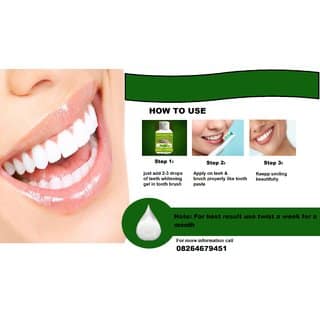 Teeth Whitening Gel Just In 10 Second With Mint Flavour Teeth Whitening Liquid (50 ml) view 2