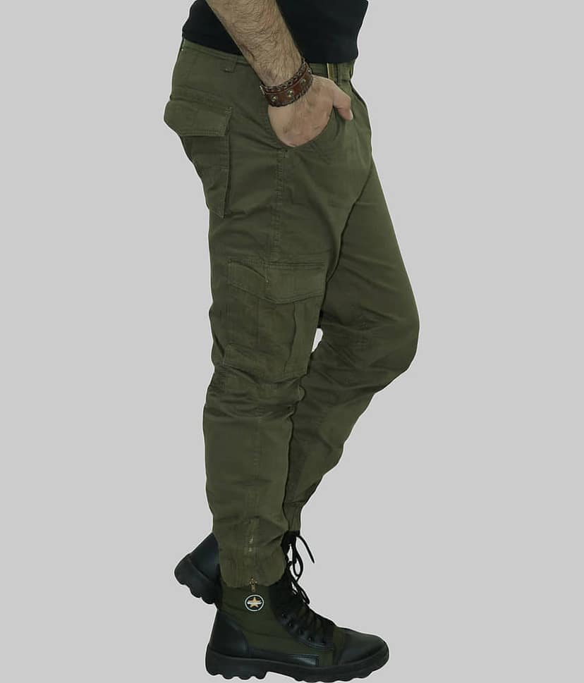 HYMEN LEGIONS Regular Flat Men's Cargos - Off White ( Pack of 1 ) view 2