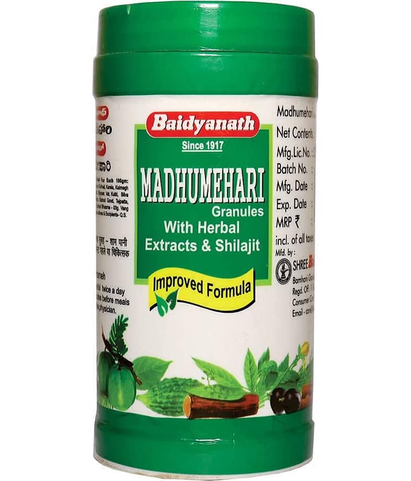 Baidyanath Madhumehari Granules Powder 100 Gm Pack of 3 view 2
