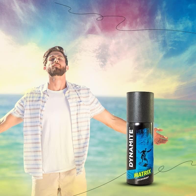 Dynamite Deodorant Matrix For Men 150ml (2) view 2