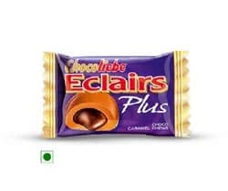 Alpenliebe Eclairs Rich Choco Center Toffee, 3.4 gm