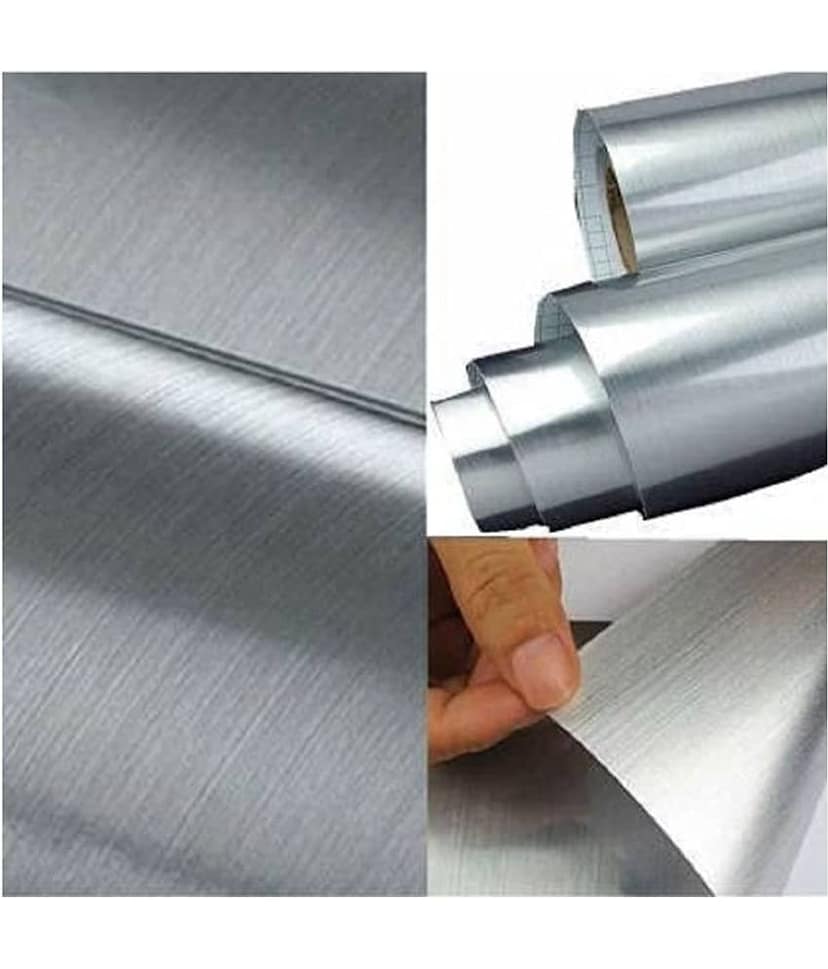 S R EXCLUSIVE Vinyl Solid Wallpapers Grey view 2