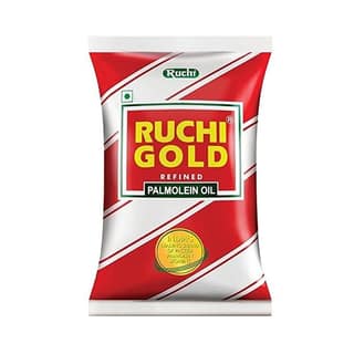 Ruchi Gold Refined Palmolein Oil, 1 L