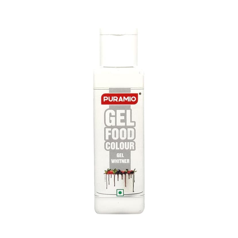 Puramio Gel Food Colour - Gel Whitner, 30 gm