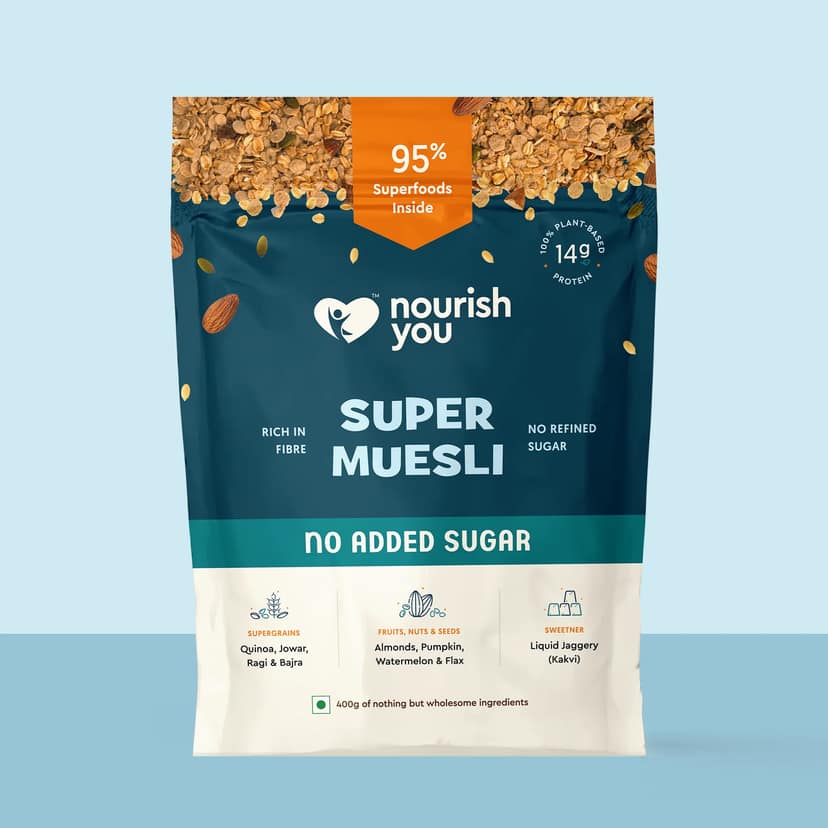 nourish you Super Muesli - No Added Sugar