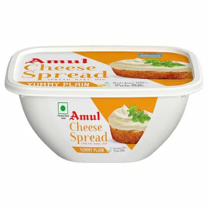Amul Cheese Spread Yummy Plain 200Gm