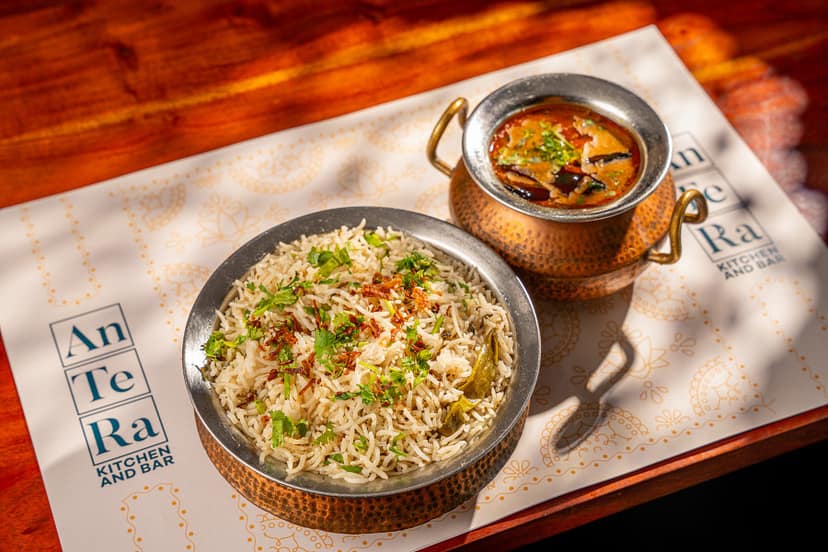 Bagara rice + dalcha mutton