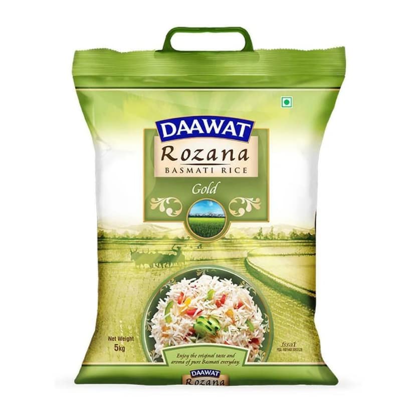 Daawat Rozana Gold Basmati Rice 5 Kg