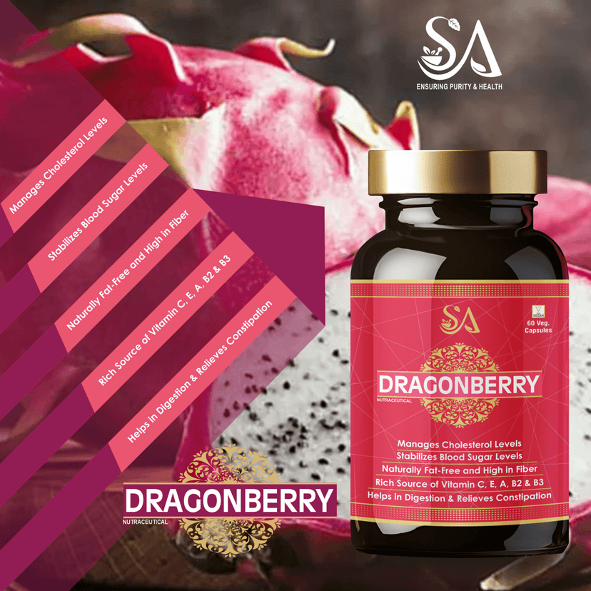 DRAGONBERRY(High in antioxidants, calcium, vitamins B and C, iron, protein, and fiber) view 2