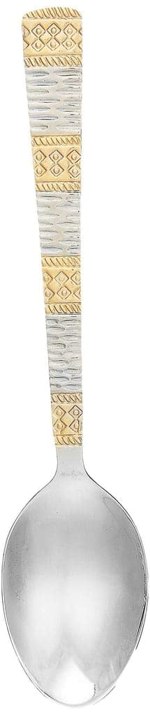 FnS Dorian Tea Spoon 24 Karat Gold Plated (Set of 6) view 2