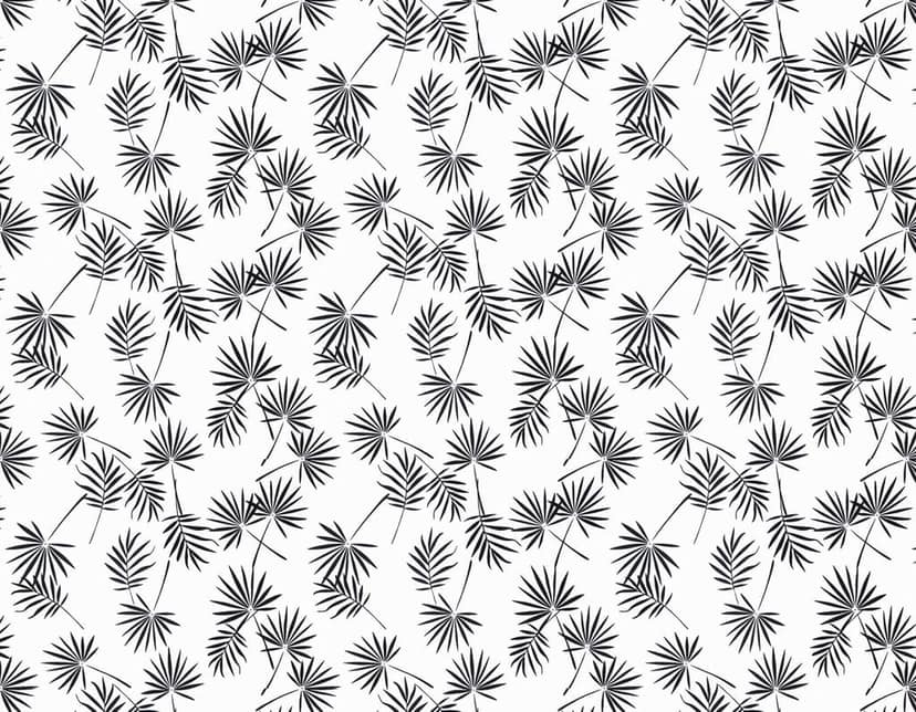 AIRWILL 100% Cotton Floral Pattern 6 Seater Rectangle Table Cover Sized, 56x71 inches (Black,White, Pack of 1) view 2