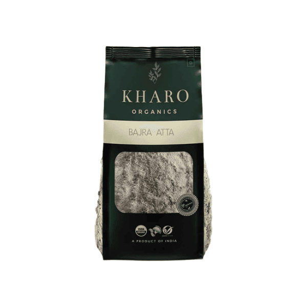 Kharo Organics Bajra Flour 500 Gms Pack Of 4