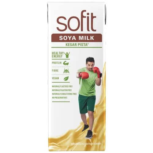 Sofit Soya Milk - Kesar Pista, 200 ml