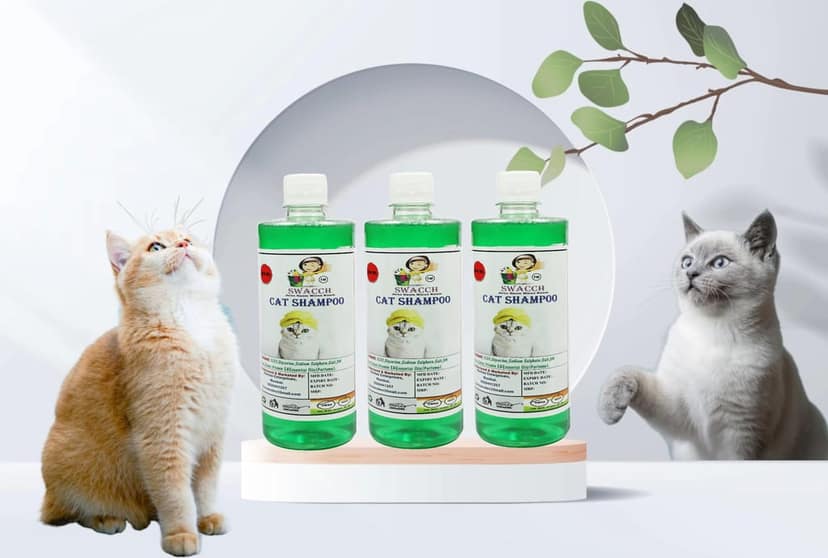 Swacch Cat Shampoo (500ml) (Pack of 3) Neem Alovera view 2