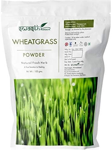 Swasth Arogya Wheatgrass Powder - 1 Pack Of Pure Wheatgrass Powder (100g)