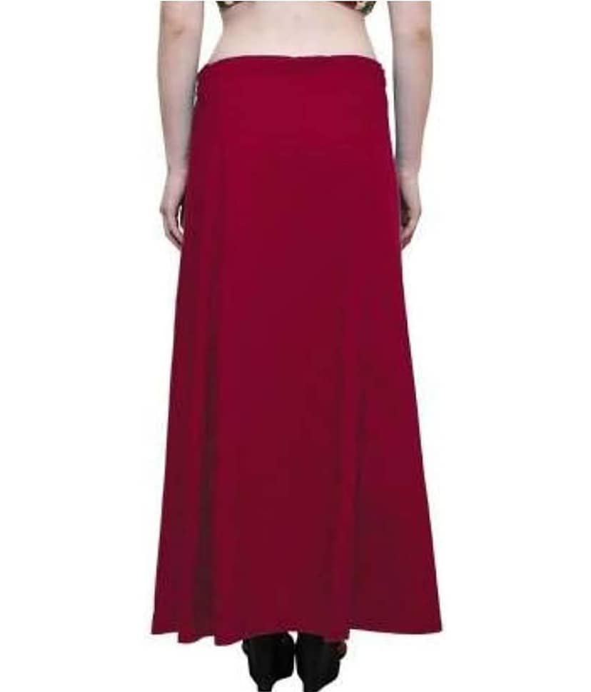 Perfect cloth store Maroon Cotton Petticoat view 2