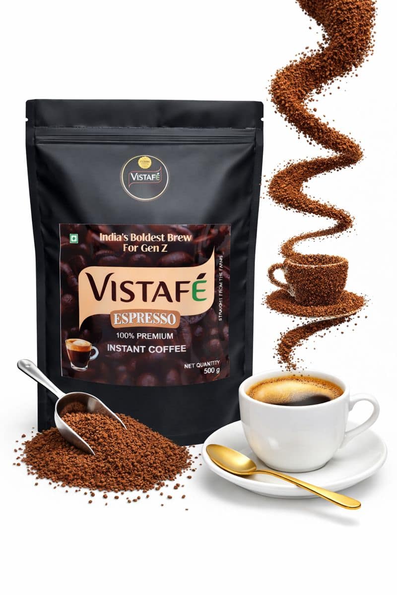 Vistafe Espresso Instant Coffee – Dark Roast Arabica