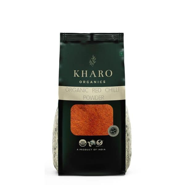 Kharo Organics Lal Mirch 200 Gms Pack Of 2