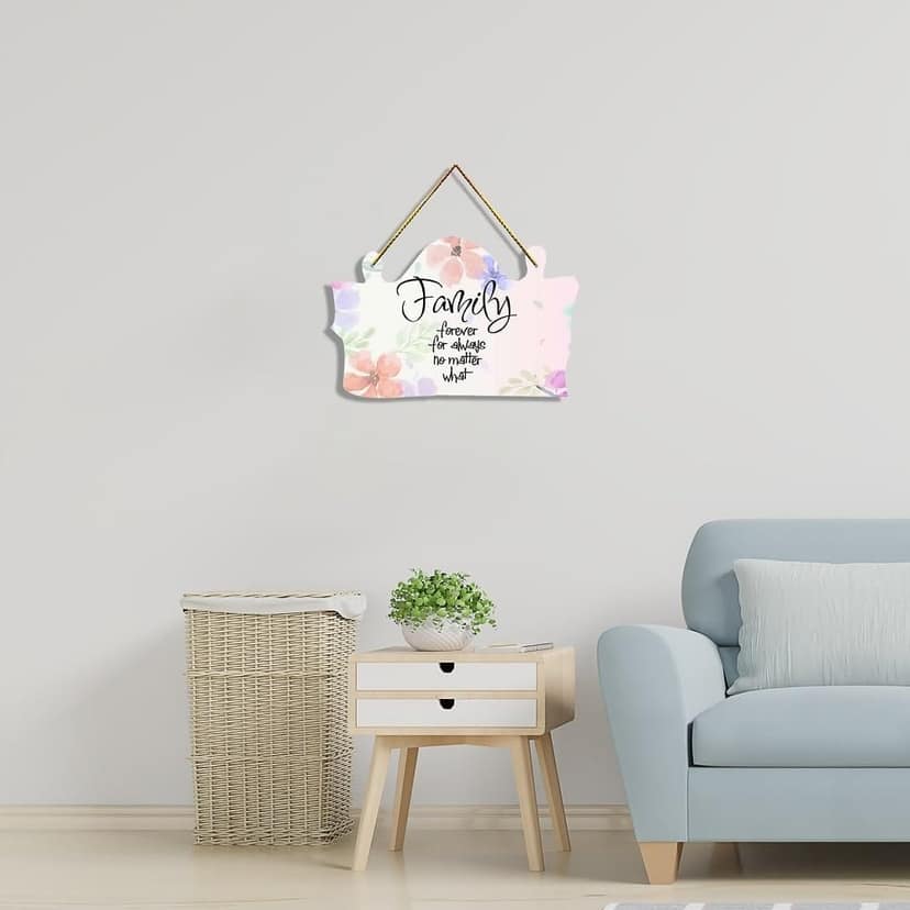 Wall Hangings for Home Decoration Items for Living Room Decor Welcome Home Wall Hanging for Home Office Decoration Handmade Craft Decorative Wall Art (WH1505) view 2