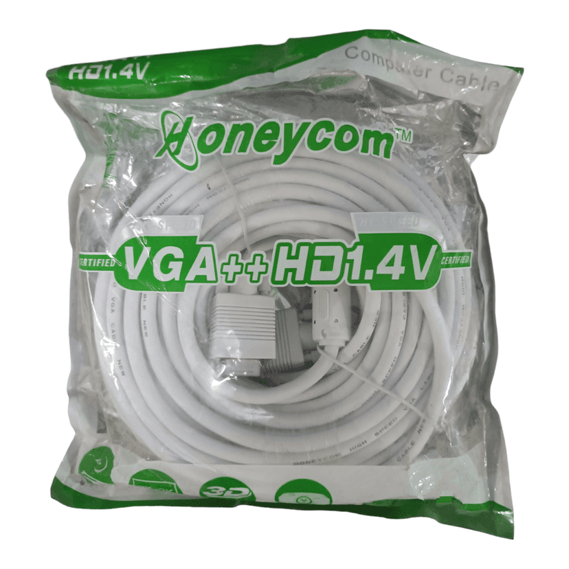 Connect & Extend: VGA Cable 15m - Reliable Signal, Stunning Display, 100% Quality Checked. view 2