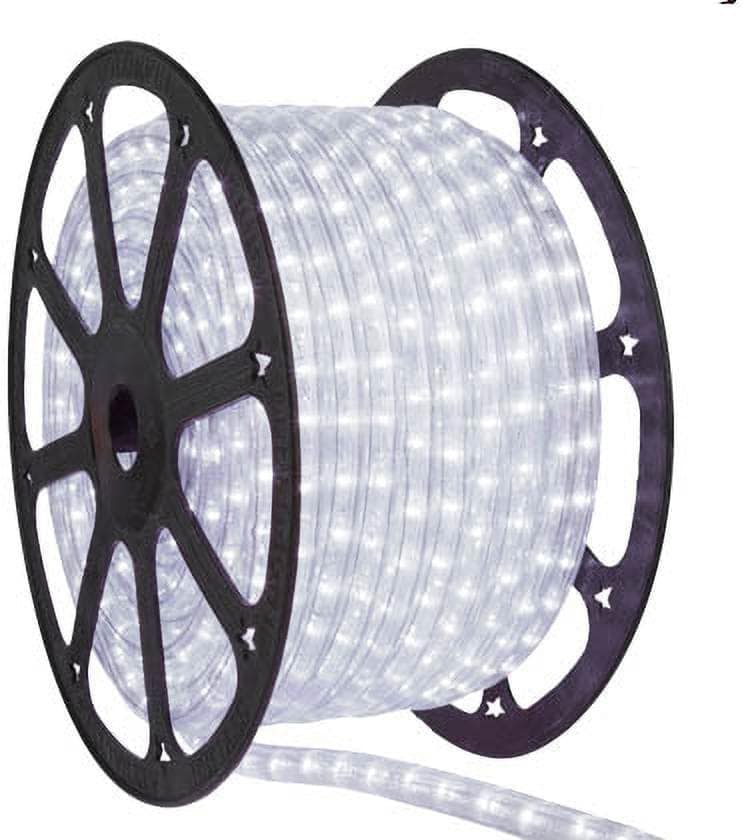 SPARKWORLD Waterproof LED Rope Light Bright White Decorative Lighting for Festivals, Events, Indoor & Outdoor Home Decoration (Pack of 1) | Size: 5 m