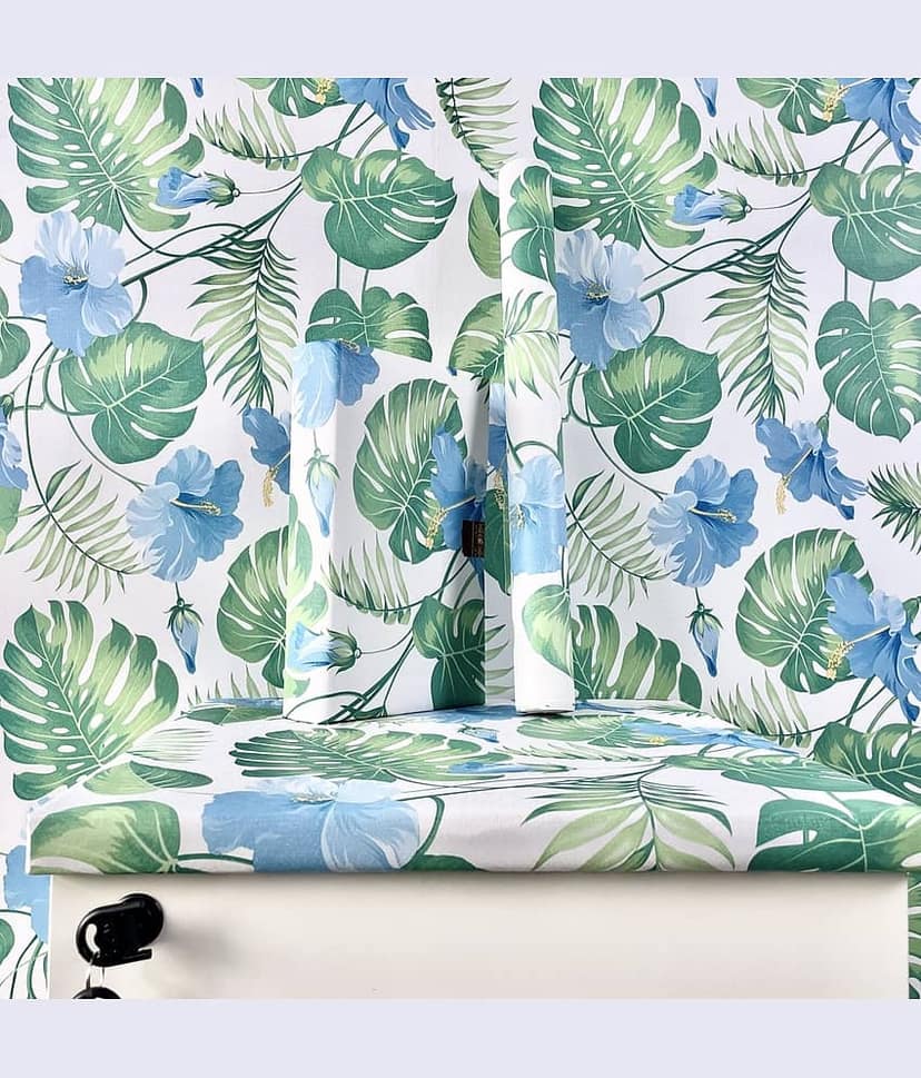 KAAF Floral Wallpaper ( 45 x 250 ) cm ( Pack of 1 )