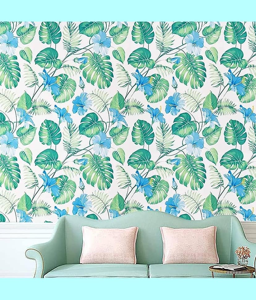 KAAF Floral Wallpaper ( 45 x 250 ) cm ( Pack of 1 ) view 2