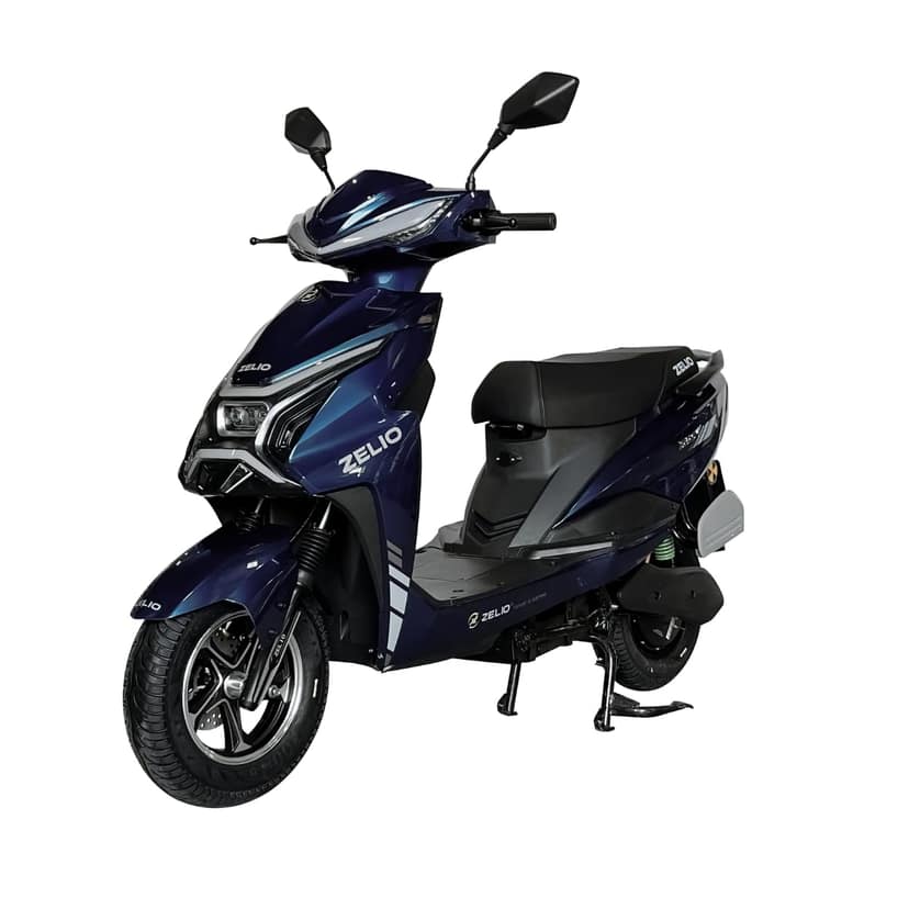 ZELIO Gracy + Electric Scooter |60V/32AH Lead Acid Battery | Runs Approx. 55-60 km on Single Charge | Non RTO | Single Disc Brake | Digital Display | Anti Theft Alarm (Sea Green) view 2