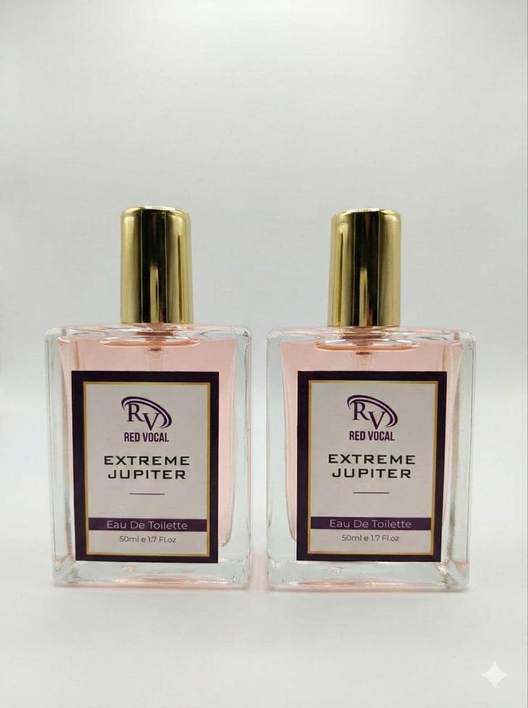 Red Vocal Extreme Jupiter Premium Perfume Eau De Toilette 50ml – Long Lasting Women’s Fragrance | Pack of 2