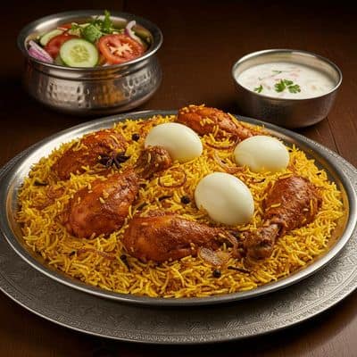 Hyderabadi Egg Biriyani