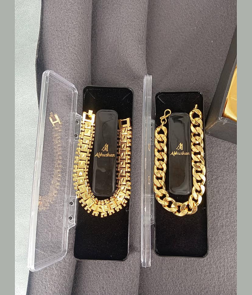 SHANKH-KRIVA Gold Bracelet ( Pack of 1 ) view 2