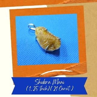 VSP VASTU SAMADHAN - 23 SHUKRA MANI PENDANT FOR LOVE, WEALTH, CHARM AND DESTROY ALL KIND OF EVIL FORCES