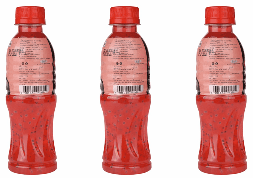 ICY Basil Watermelon Drink with Basil Seeds, 250ml - (Pack of 3) view 2