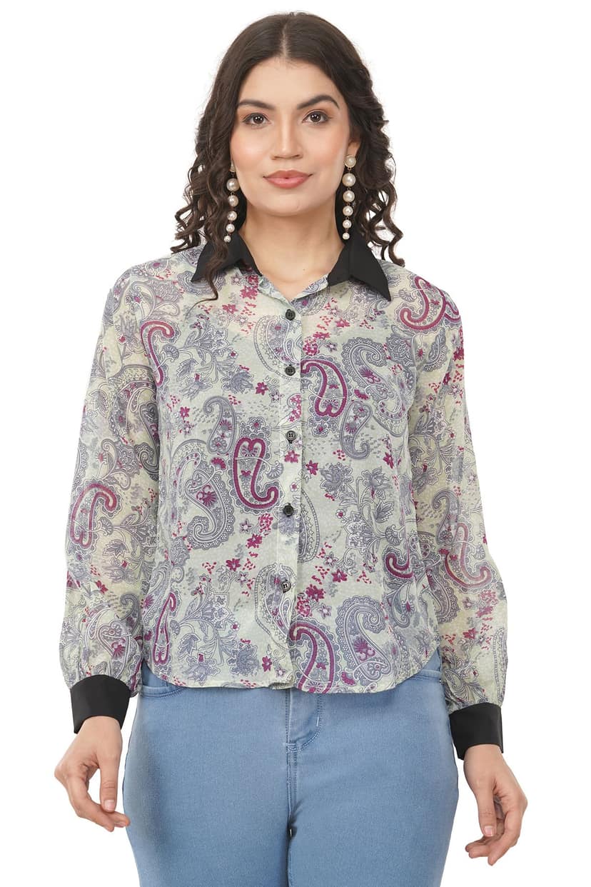 Womens Trendy Georgette Shirt