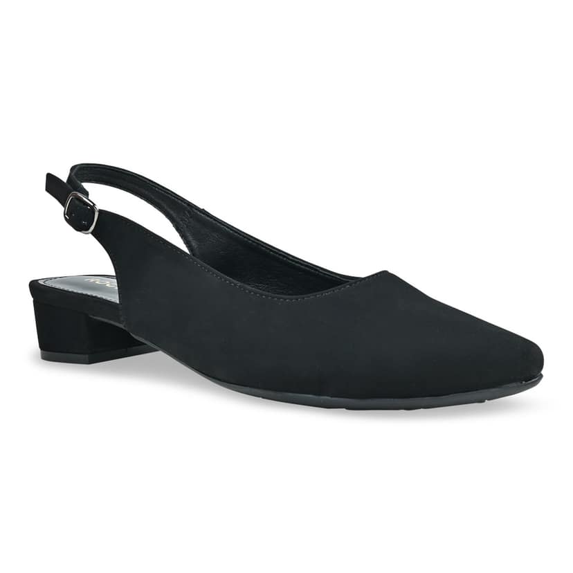 Black Women Sling Back Pumps view 2