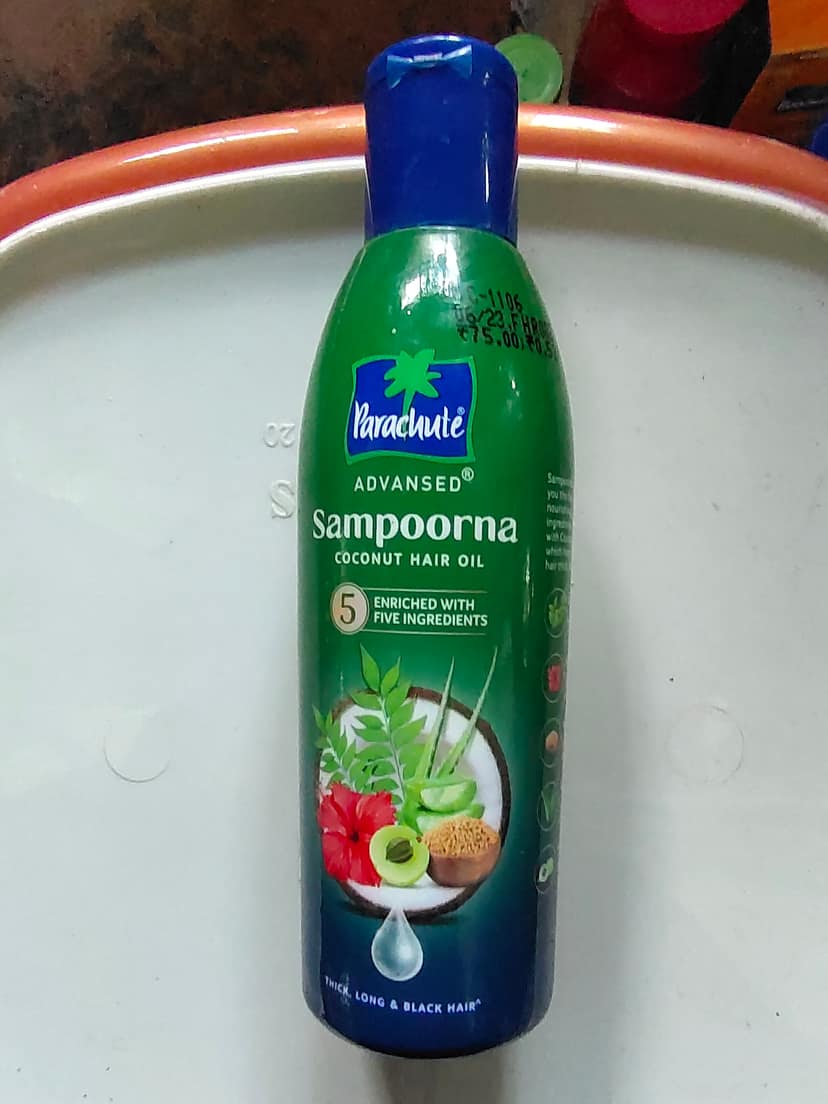 Parachute advanced sampoorna coconut hair oil