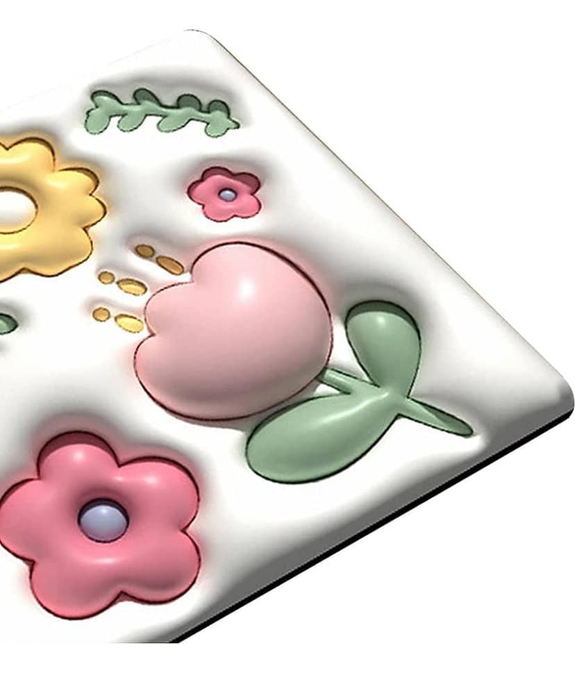RAMDEV ENTERPRISE Rubber Bath Mat 40x60 cm ( Pack of 1 ) - Multicolor view 2
